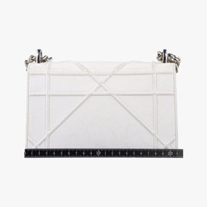 Secondhand Christian Dior Diorama White Leather shoulderbag | stylenewstar