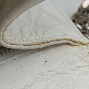 Secondhand Christian Dior Diorama White Leather shoulderbag | stylenewstar