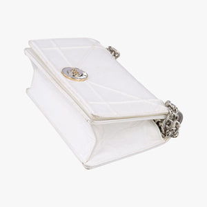 Secondhand Christian Dior Diorama White Leather shoulderbag | stylenewstar