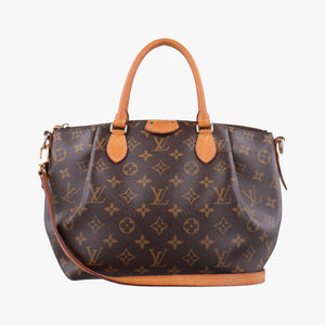 Pre-owned Louis Vuitton TURENNE MM Brown Monogram Canvas M48814 shoulderbag | stylenewstar