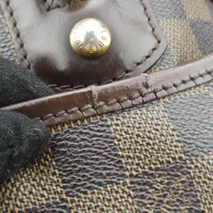 Pre-owned Louis Vuitton BERKELEY EBENE Damier Canvas N52000 handbag | stylenewstar