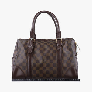 Pre-owned Louis Vuitton BERKELEY EBENE Damier Canvas N52000 handbag | stylenewstar