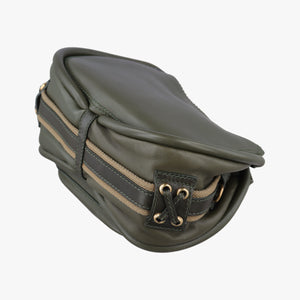 Pre-owned Christian Dior Lattice Messenger Green leather shoulderbag | stylenewstar