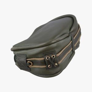 Pre-owned Christian Dior Lattice Messenger Green leather shoulderbag | stylenewstar