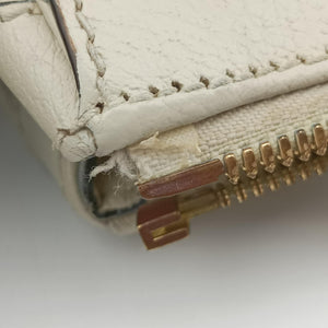 Pre-owned Gucci Ophidia White Leather 547551 shoulderbag | stylenewstar