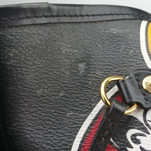 Pre-owned Louis Vuitton Neverfull MM Kabuki Daruma Yamamoto Kansai Nicola Ghesquiere 2018 Japan Limited brown×multi Monogram Canvas M43499 handbag | stylenewstar