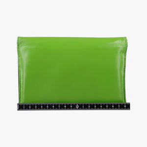 Pre-owned Yves Saint Laurent KATE Green Leather 452159 shoulderbag | stylenewstar