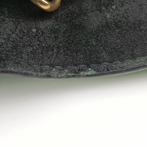 Pre-owned Yves Saint Laurent KATE Green Leather 452159 shoulderbag | stylenewstar