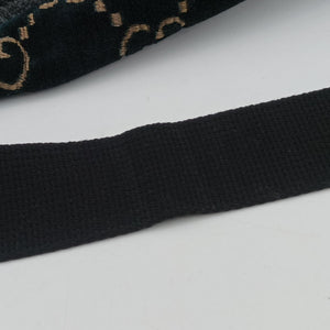 Pre-owned Gucci GG Velvet Blue velour 574968 bum bag/waist bag | stylenewstar