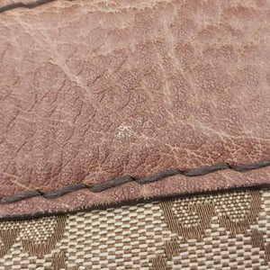 Pre-owned Gucci Medium Bamboo Brown canvas×leather 232959 handbag | stylenewstar