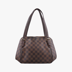 Vintage Louis Vuitton BELEM MM EBENE Damier Canvas N51174 handbag | stylenewstar