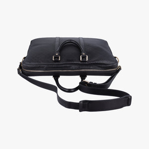 Pre-owned Gucci Diamante Black Leather 208463 shoulderbag | stylenewstar
