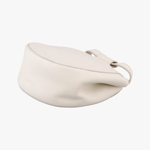 Pre-owned Bottega Veneta Palmelato White Leather shoulderbag | stylenewstar