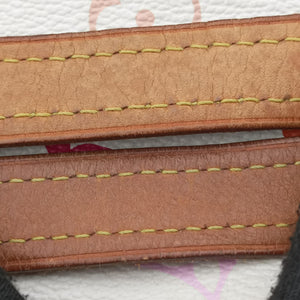 Pre-owned Louis Vuitton AURELIA MM white Monogram Multicolor M40094 shoulderbag | stylenewstar