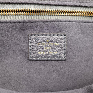 Pre-owned Louis Vuitton Saint Germain PM Studs Gris Silver Monogram Empreinte M51729 shoulderbag | stylenewstar