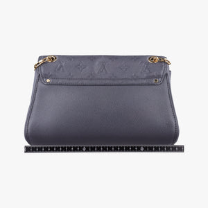 Pre-owned Louis Vuitton Saint Germain PM Studs Gris Silver Monogram Empreinte M51729 shoulderbag | stylenewstar