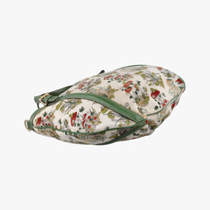 Secondhand Gucci Interlocking GG Mushroom Flora Multicolour velour 162886 shoulderbag | stylenewstar