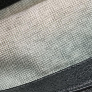 Pre-owned Gucci Interlocking G Logo Soho Tote Black Leather 368602 shoulderbag | stylenewstar