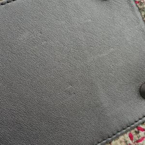 Pre-owned Christian Dior Lady Dior Multicolor Tweed Wool × Metallic Leather shoulderbag | stylenewstar