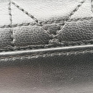 Pre-owned Christian Dior Lady Dior Black lambskin handbag | stylenewstar