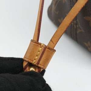 Pre-owned Louis Vuitton NEVERFULL GM Brown Monogram Canvas M40157 handbag | stylenewstar
