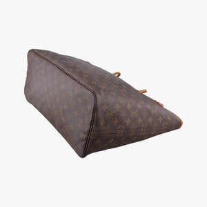 Pre-owned Louis Vuitton NEVERFULL GM Brown Monogram Canvas M40157 handbag | stylenewstar