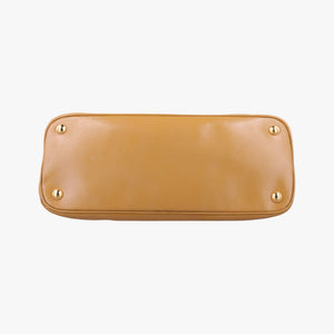 Pre-owned Prada Pyramid Camel Patent BL0808 shoulderbag | stylenewstar