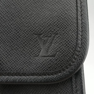 Pre-owned Louis Vuitton Anton Briefcase Ardoise Taiga calfskin leather M33416 shoulderbag | stylenewstar