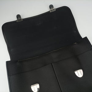 Pre-owned Louis Vuitton Anton Briefcase Ardoise Taiga calfskin leather M33416 shoulderbag | stylenewstar