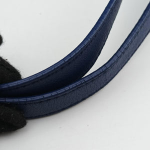 Secondhand Bottega Veneta Cesta Intrecciato Blue lambskin handbag | stylenewstar
