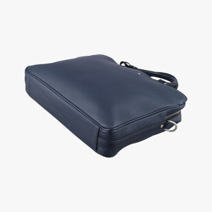 Vintage Louis Vuitton Armand Briefcase MM Navy Taurillon leather M54380 shoulderbag | stylenewstar