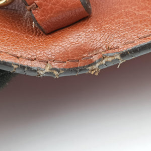 Vintage Givenchy GV3 small Chestnut Leather × Suede shoulderbag | stylenewstar