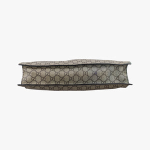 Pre-owned Gucci GG Supreme Bee Brown PVC coated canvas 450950 handbag | stylenewstar