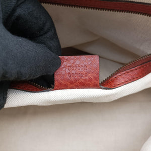 Secondhand Gucci Bamboo Brown GGCanvas×Leather 339002 handbag | stylenewstar