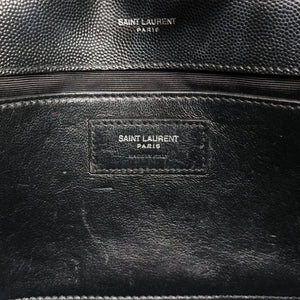 Pre-owned Yves Saint Laurent KATE Black Caviar Skin 364021 shoulderbag | stylenewstar