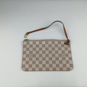 Vintage Louis Vuitton Neverfull MM Azur Damier Canvas N51107 handbag | stylenewstar