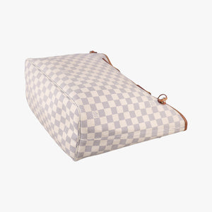 Vintage Louis Vuitton Neverfull MM Azur Damier Canvas N51107 handbag | stylenewstar