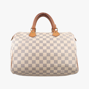 Pre-owned Louis Vuitton Speedy 30 AZUR Damier Canvas N41533 handbag | stylenewstar