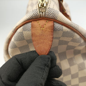 Pre-owned Louis Vuitton Speedy 30 AZUR Damier Canvas N41533 handbag | stylenewstar