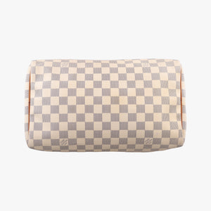 Pre-owned Louis Vuitton Speedy 30 AZUR Damier Canvas N41533 handbag | stylenewstar
