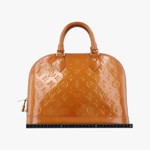 Pre-owned Louis Vuitton Alma PM CITRINE Vernis M90101 handbag | stylenewstar