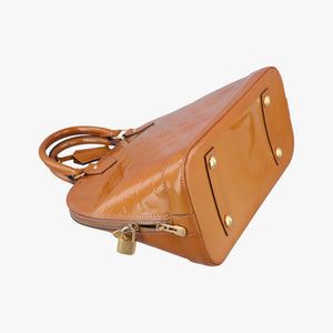 Pre-owned Louis Vuitton Alma PM CITRINE Vernis M90101 handbag | stylenewstar