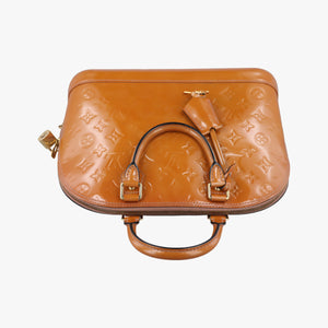 Pre-owned Louis Vuitton Alma PM CITRINE Vernis M90101 handbag | stylenewstar