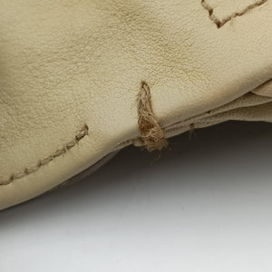 Pre-owned Christian Dior Gaucho Beige Leather shoulderbag | stylenewstar