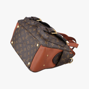 Pre-owned Louis Vuitton Manhattan NM Brown Monogram Canvas M43481 shoulderbag | stylenewstar