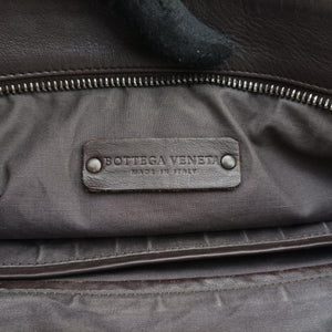 Pre-owned Bottega Veneta Intrecciato Brown lambskin shoulderbag | stylenewstar
