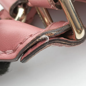 Pre-owned Gucci Sukey Beige × Brown × Pink canvas×leather 211944 handbag | stylenewstar