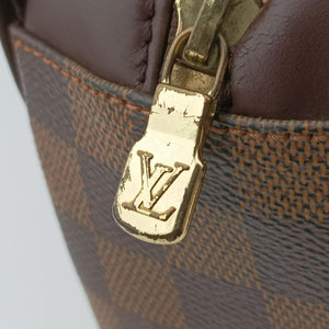 Pre-owned Louis Vuitton Saria Horizontal EBENE Damier Canvas N51282 handbag | stylenewstar