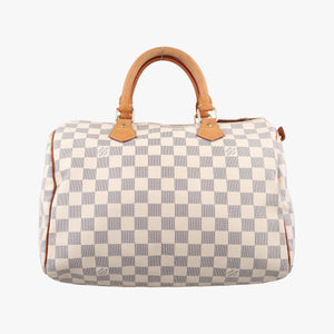 Pre-owned Louis Vuitton Speedy 30 AZUR Damier Canvas N41533 handbag | stylenewstar