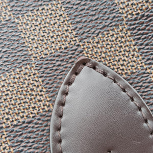Vintage Louis Vuitton NEVERFULL MM EBENE Damier Canvas N51106 shoulderbag | stylenewstar
